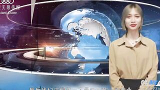 Rough banged chinese reporter screams beautifully and gets a jizzed, listen to that voluptuous voice