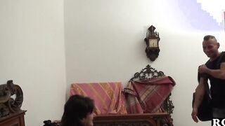 My aunt is a amazingly hot bimbo