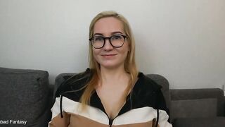 Hottie lady from Czech street nailed rough inside her very tight twat