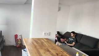 I caught my stepfather masturbating and I did the same, anal masturbation and double penetration on