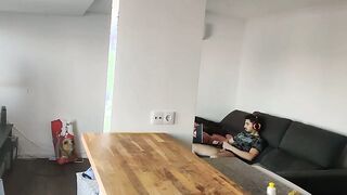 I caught my stepfather masturbating and I did the same, anal masturbation and double penetration on