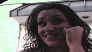 Latin Bombshell Charley Chase gets a really rough casting screwed