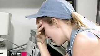 Bro picks up blonde honey and fucks her