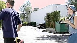 Bro picks up blonde honey and fucks her