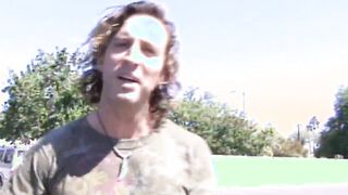 Dark Haired Kayme Kai with natural titties give deep fellatio and