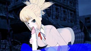 DR Stone Animated - Kohaku head and banged! - Japanese eastern Manga Hentai Game Porn