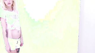 Small 18 yo with thin body gets banged! at audition