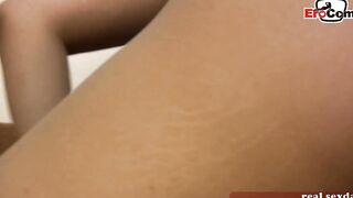 Adorable hispanic cougar got huge penis