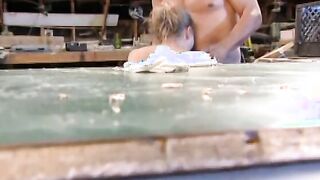 Turned On young blond getting penis fucked