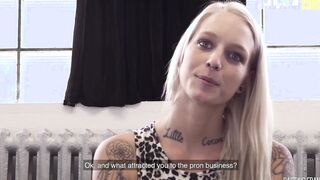 AMATEUR EUROPEAN - #Lika Sparks - Big Titted Canadian Bae Gets Boned