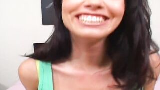 Teenie Kimberly Kole with natural melons loves barefoot sex