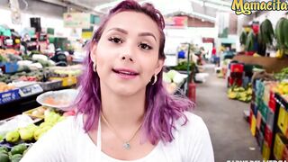 MAMACITAZ - #Veronica Leal - Huge Butt Colombian Hot Gets Her Snatch Slammed Rough