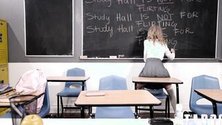 Sensual School Girl Asks for Extra Detention Lola Fae, Lucky Fate