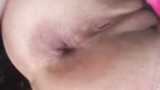 Women gets a gag ball inside her mouth and publicly humiliated