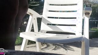 nippleringlover turned on MILF naked public fucking sex toy masturbating pierced twat insane pierced nipples