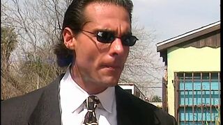 Hottie wild west nymphs with irresistible bodies screwed a bro for sex performance into outbuilding