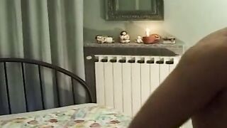 Italian productions The hostess turns on a bro before