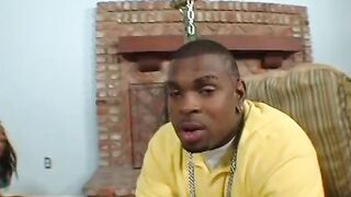 Fellow fucks african butt Bae inside sexsual orange underwear