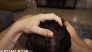 Hottie Maryana Rose showed to friend her scene and asked for advice. Deep juicy fellatio from a irresistible women part one