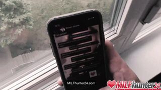 After a head, the milf Hunter bangs Goth lady Sidney Dark inside multiple positions before he shoots his load! I screwed this milf from milfhunter24.com!