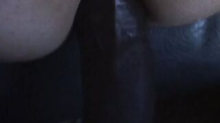 Irresistible big tit blonde women loves to be banged! by massive african penis