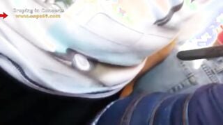 Mature man Stuck and Groping mom's huge Butt into Music Concert into Mexico