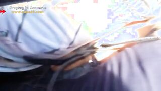 Mature man Stuck and Groping mom's huge Butt into Music Concert into Mexico