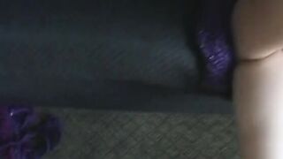 Adorable blonde mom Goddess ride ebony hunks cock into bed
