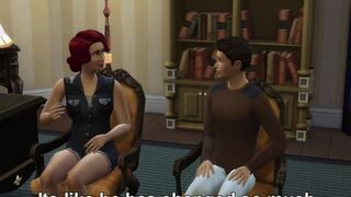 Unsatisfied step cougar fucks son behind hubby | First time banged! Cougar | Son made Milf pregnant | Son Plowed Milf Unused Twat | Cougar SON Shares Bed