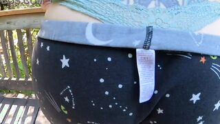 Step Milf Fat Booty Pantsing Nature