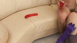 Beautiful blonde whore is ready to accomplish any his whim