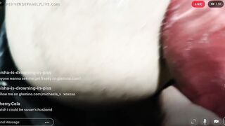 PERVERSE FAMILY LIVE - Anal Stretching With Hugest Vibrator