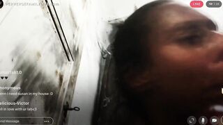 PERVERSE FAMILY LIVE - Anal Stretching With Hugest Vibrator