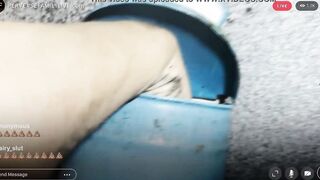 PERVERSE FAMILY LIVE - Anal Stretching With Hugest Vibrator