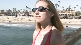 Goddess white hoe with nice tiny boobs gets a rough doggy style twat fucking