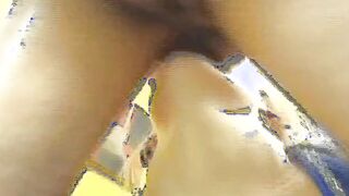 Adorable American amateur lovers shows rough private nailed