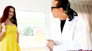 Lusty Mature Doctor Bangs His Young and Goddess Patient Melody Jordan