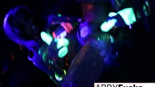 Ebony Light Rainy Night with Abigal Mac & Ava Addams