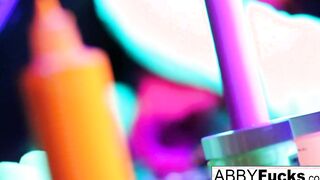 Ebony Light Rainy Night with Abigal Mac & Ava Addams