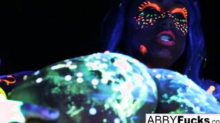 Ebony Light Rainy Night with Abigal Mac & Ava Addams