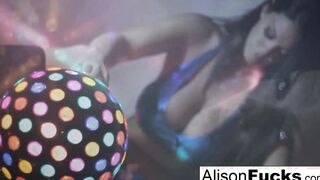 Babe huge boobed disco ball Bae Alison Tyler