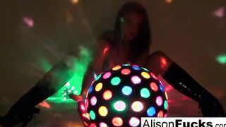 Babe huge boobed disco ball Bae Alison Tyler