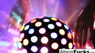Babe huge boobed disco ball Bae Alison Tyler