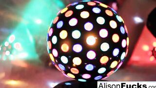Babe huge boobed disco ball Bae Alison Tyler