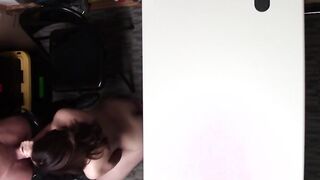 Beautiful Natural Boobs 18 Caught Stealing and Has to Pay by Her Tight Twat - CuteLifter