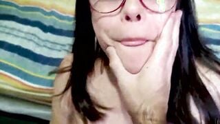 I hope my parents don't find out that I let my step sister suck my penis!! She begged me and I couldn't resist! Follow her on twitter and instagram as @vegasofcrowley
