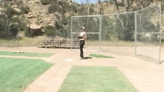 Baseball trainer fucks the entire bimbos's team 3 way