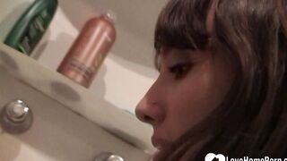 Showing Off you with my figure into my WC