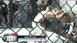 Incredible african fucking after winning the cage fight