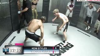 Incredible african fucking after winning the cage fight